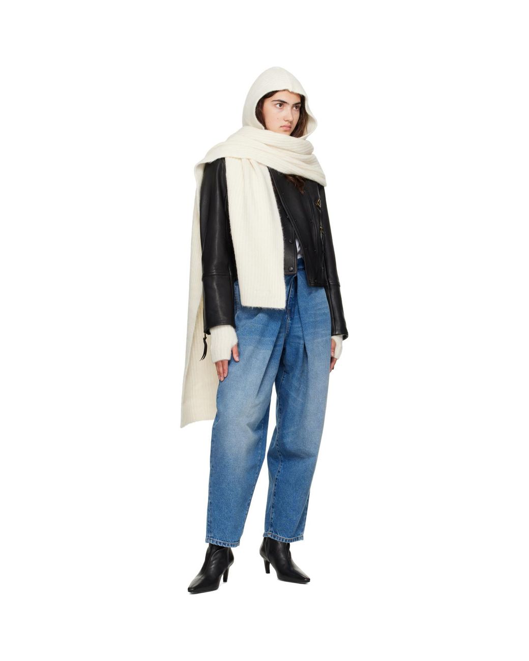 Givenchy Natural Off- Alpaca Mittens