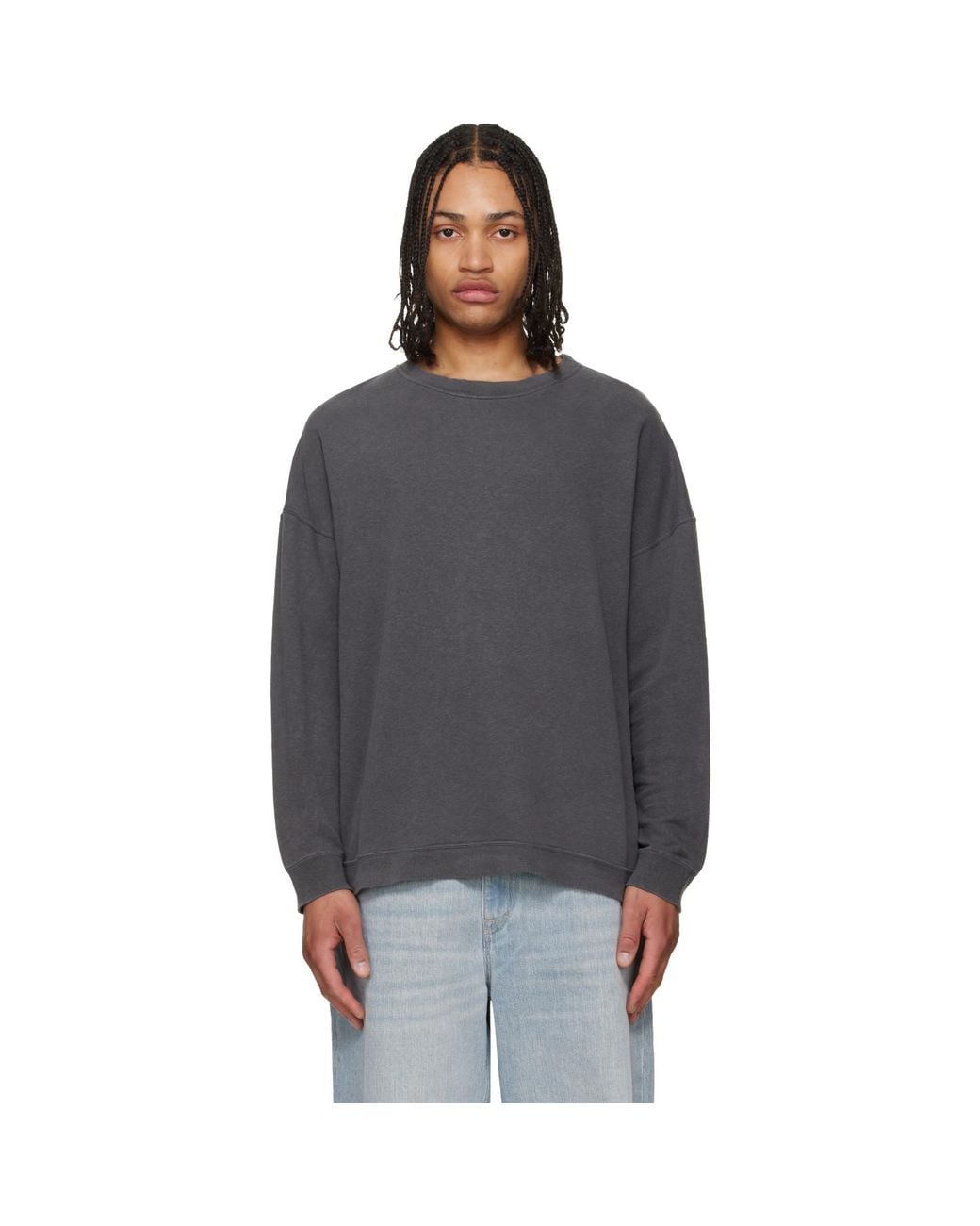 Our Legacy Black Slack Sweatshirt for men