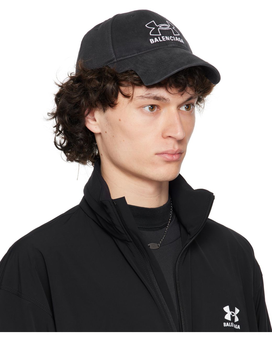 Balenciaga Under Armour Edition Wash Cap in Black for Men | Lyst
