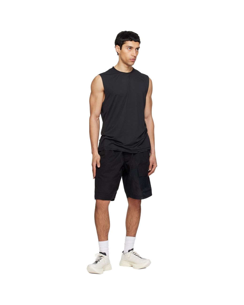 Y-3 Black Off- Adios Pro 3.0 Lx Sneaker for men
