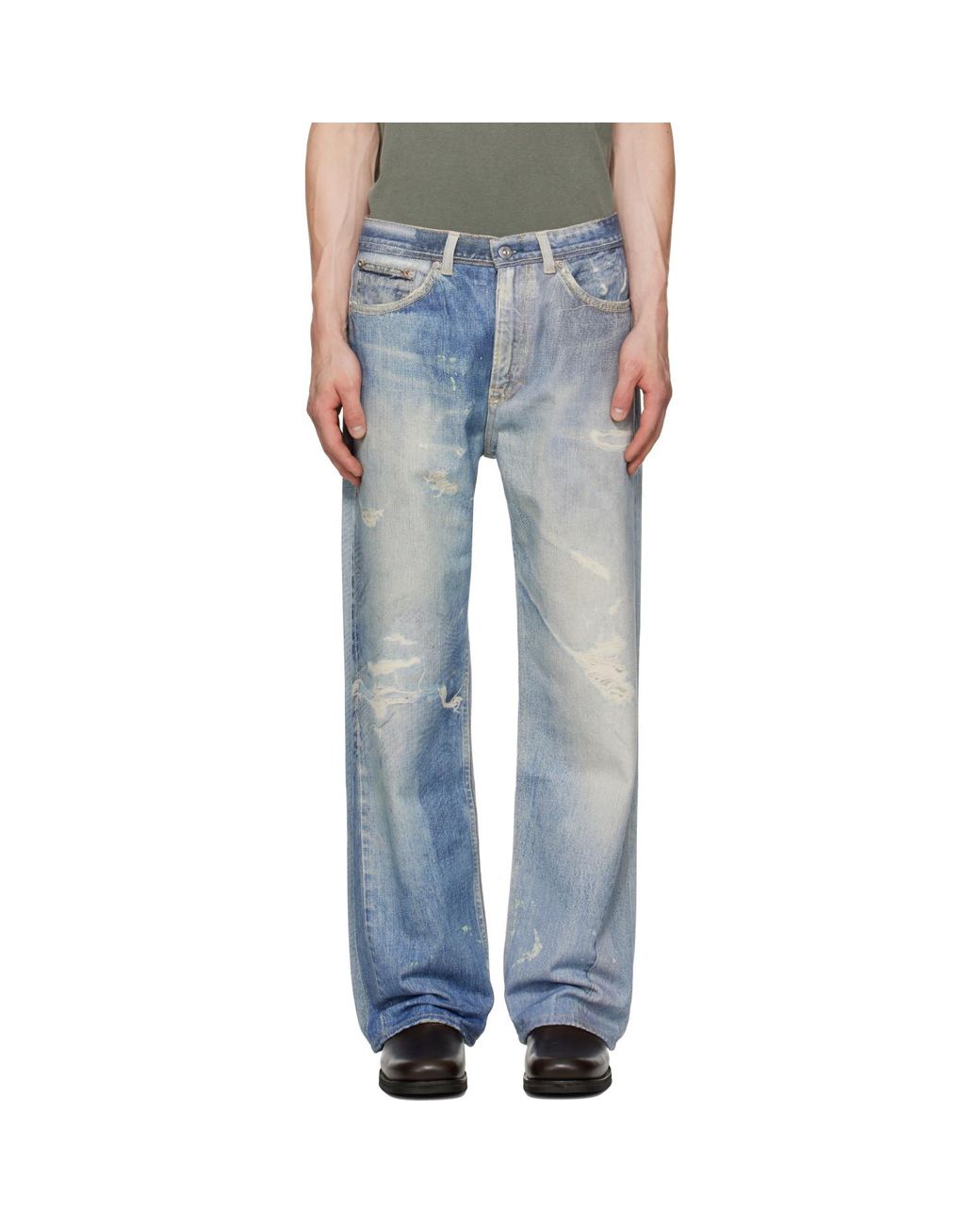 Our Legacy Blue Third Cut Jeans for men