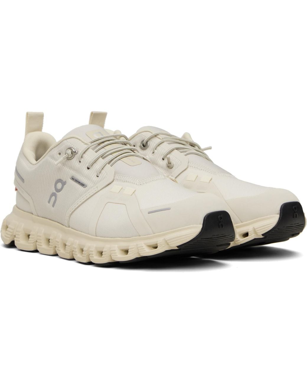 On Shoes Black Cloud 6 Waterproof Sneakers