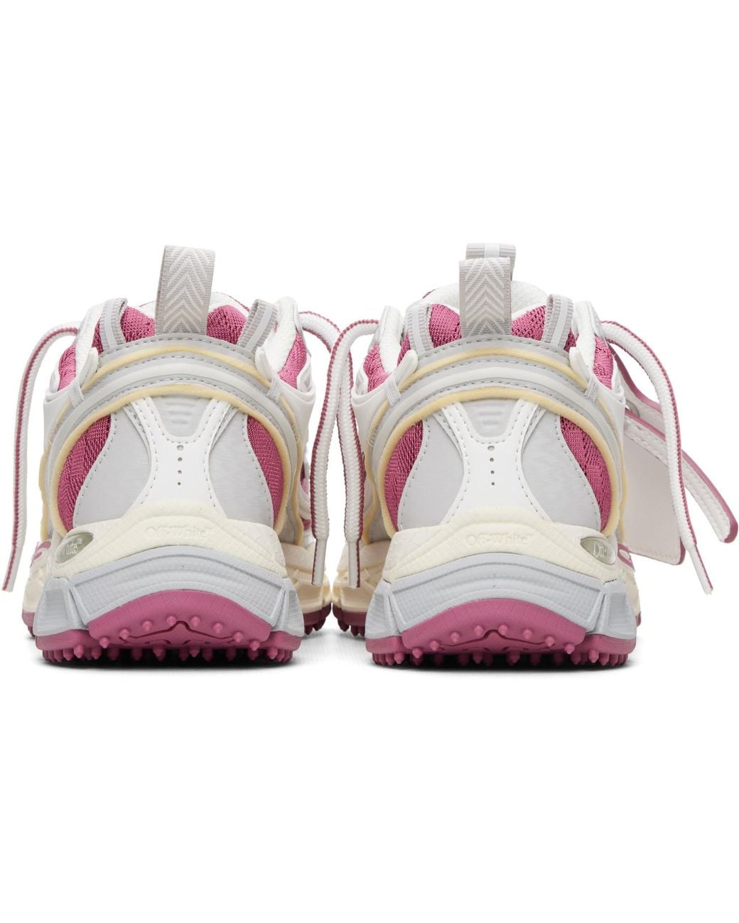 Off-White c/o Virgil Abloh Pink 'Be Right Back' Sneakers