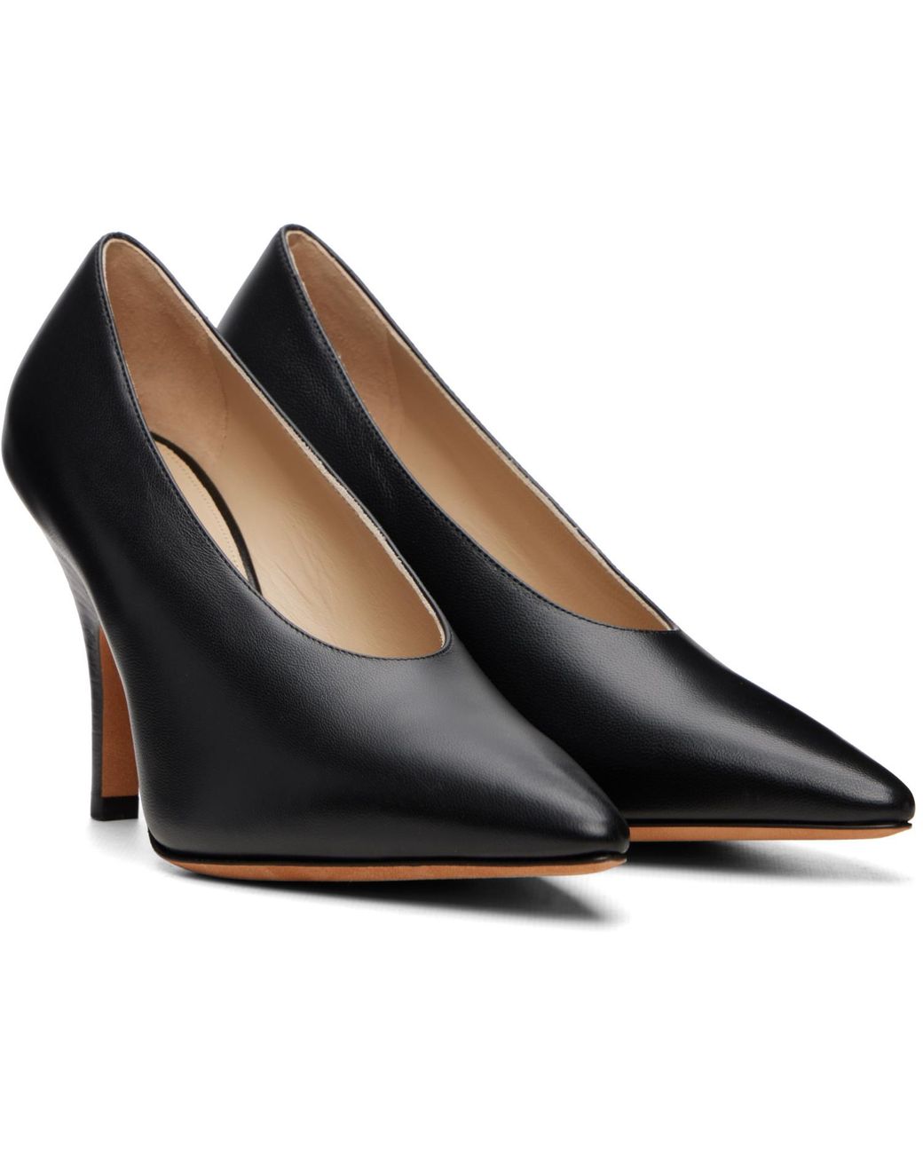 Le Monde Beryl Black Petra Pump Heels