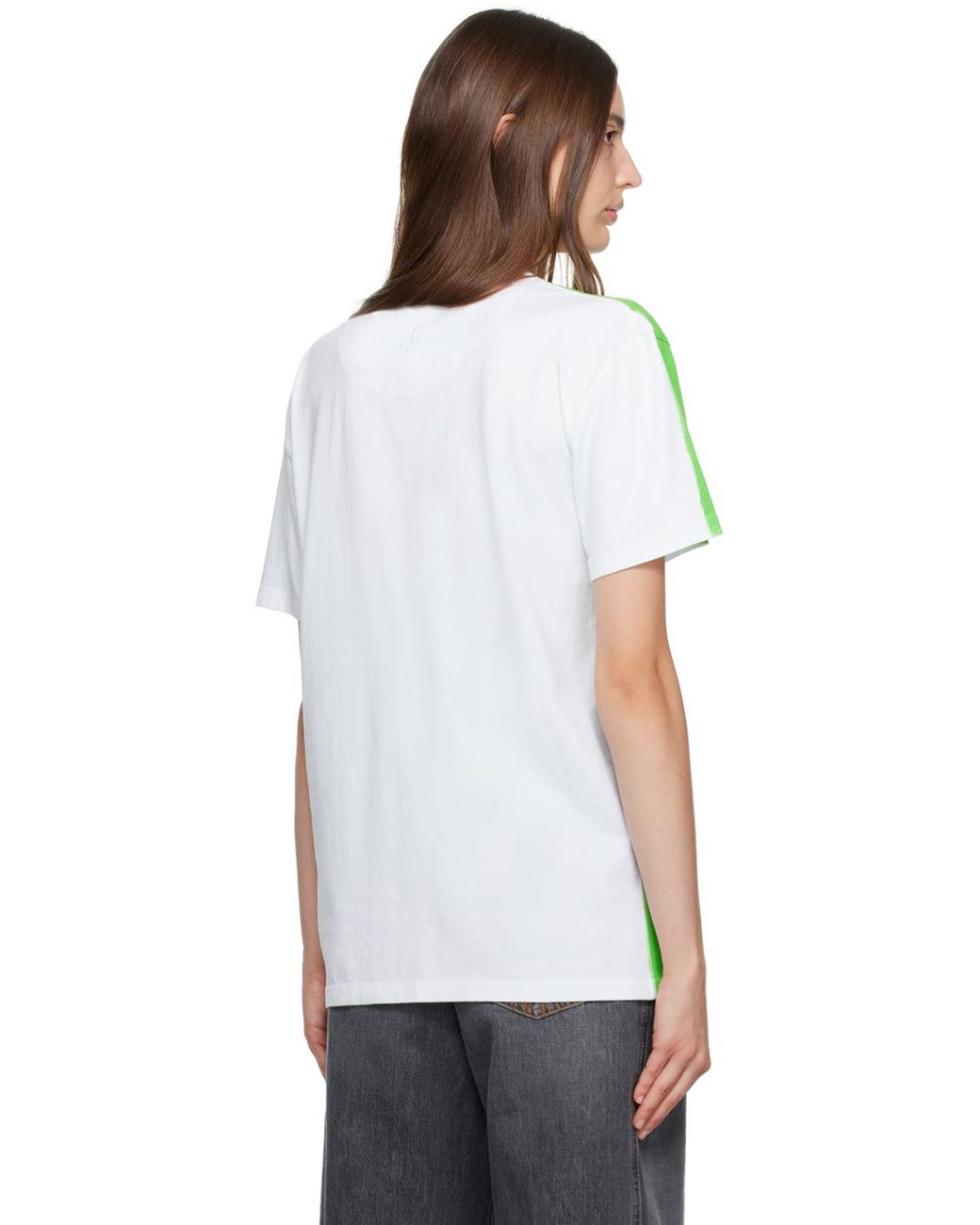 JW Anderson Michael Clarkエディション ホワイト&ーン Tシャツ