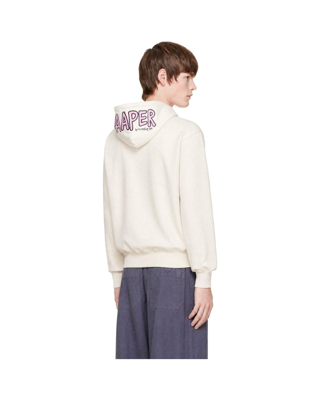 Pull À Capuche À Logo Aaper Aape By A Bathing Ape pour homme en coloris White