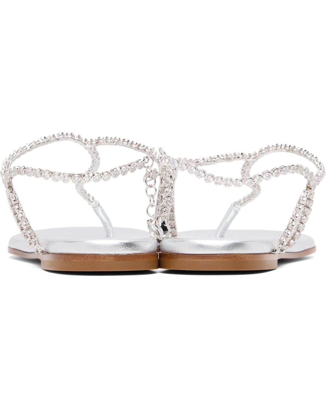 Gianvito Rossi Black Eternity Thong Sandals