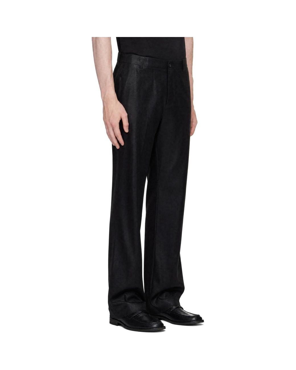 DIESEL Black P-Stanley Paneled Trousers for men