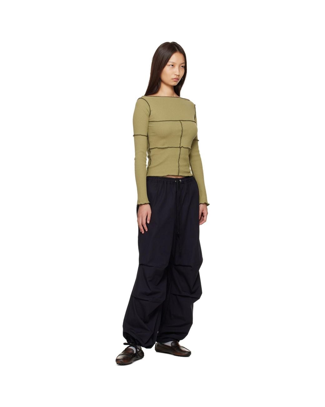 Baserange Black Uro Lounge Pants