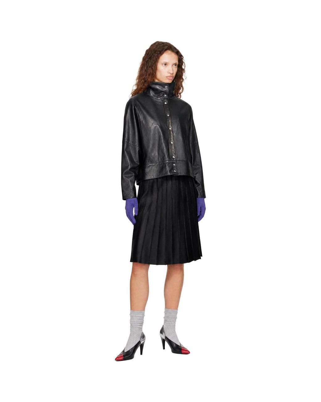 Nicklas Skovgaard Black Felicity Leather Jacket