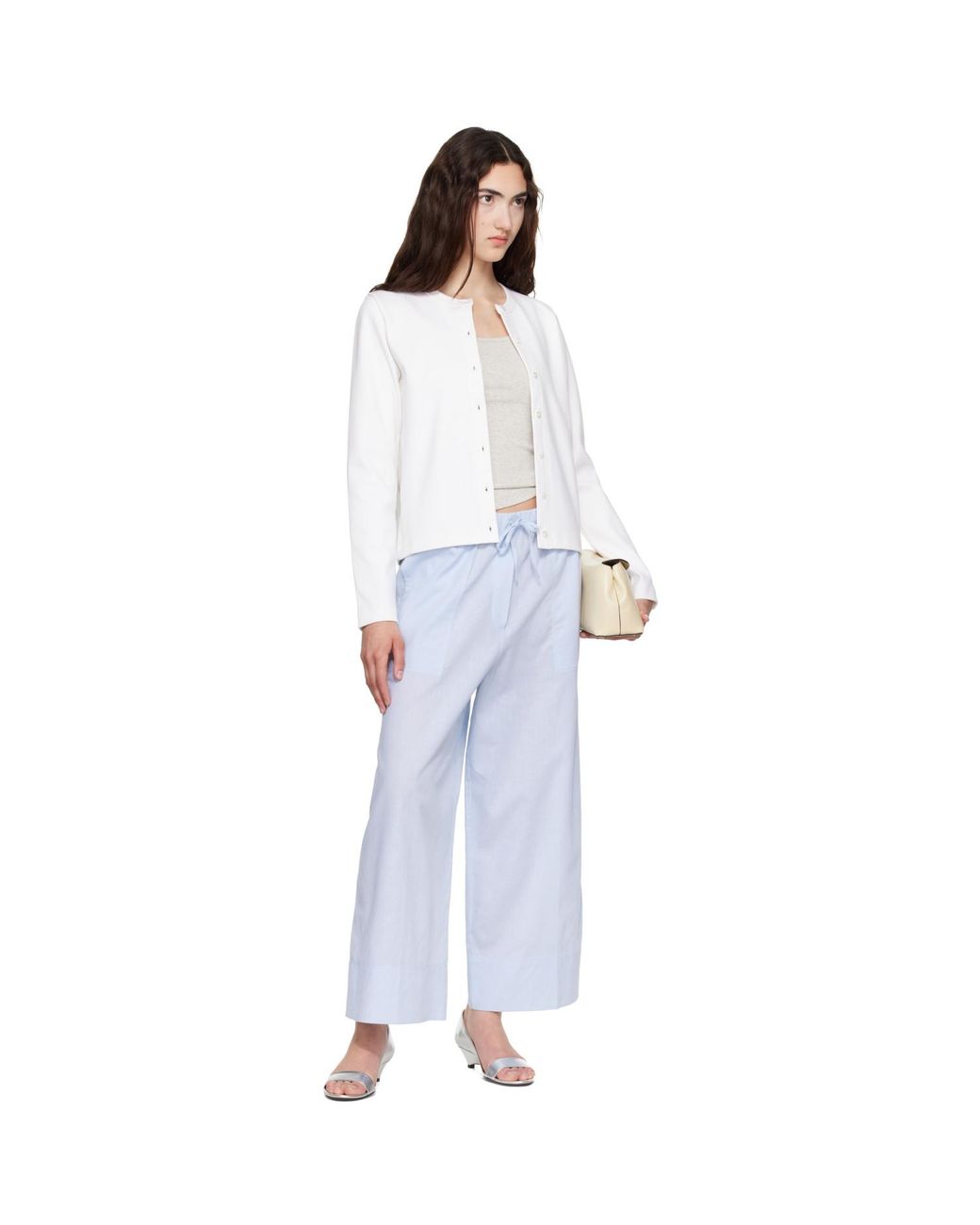 Flore Flore White Poppy Cardigan