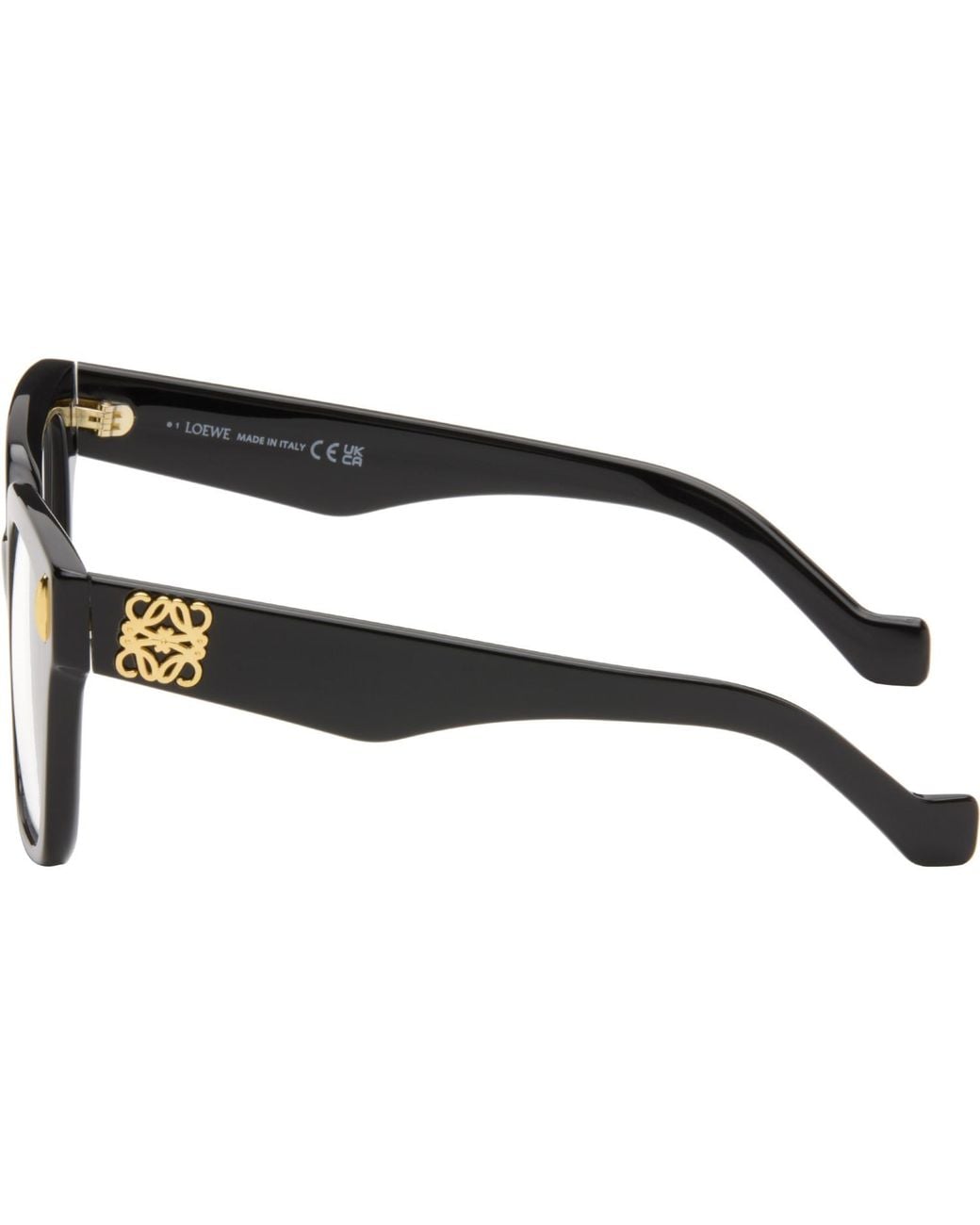 Loewe Black Anagram Glasses