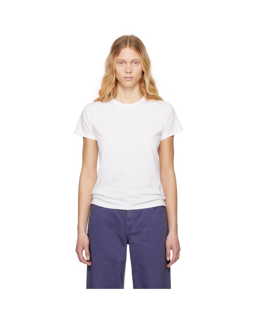 The Row White Florie T-Shirt
