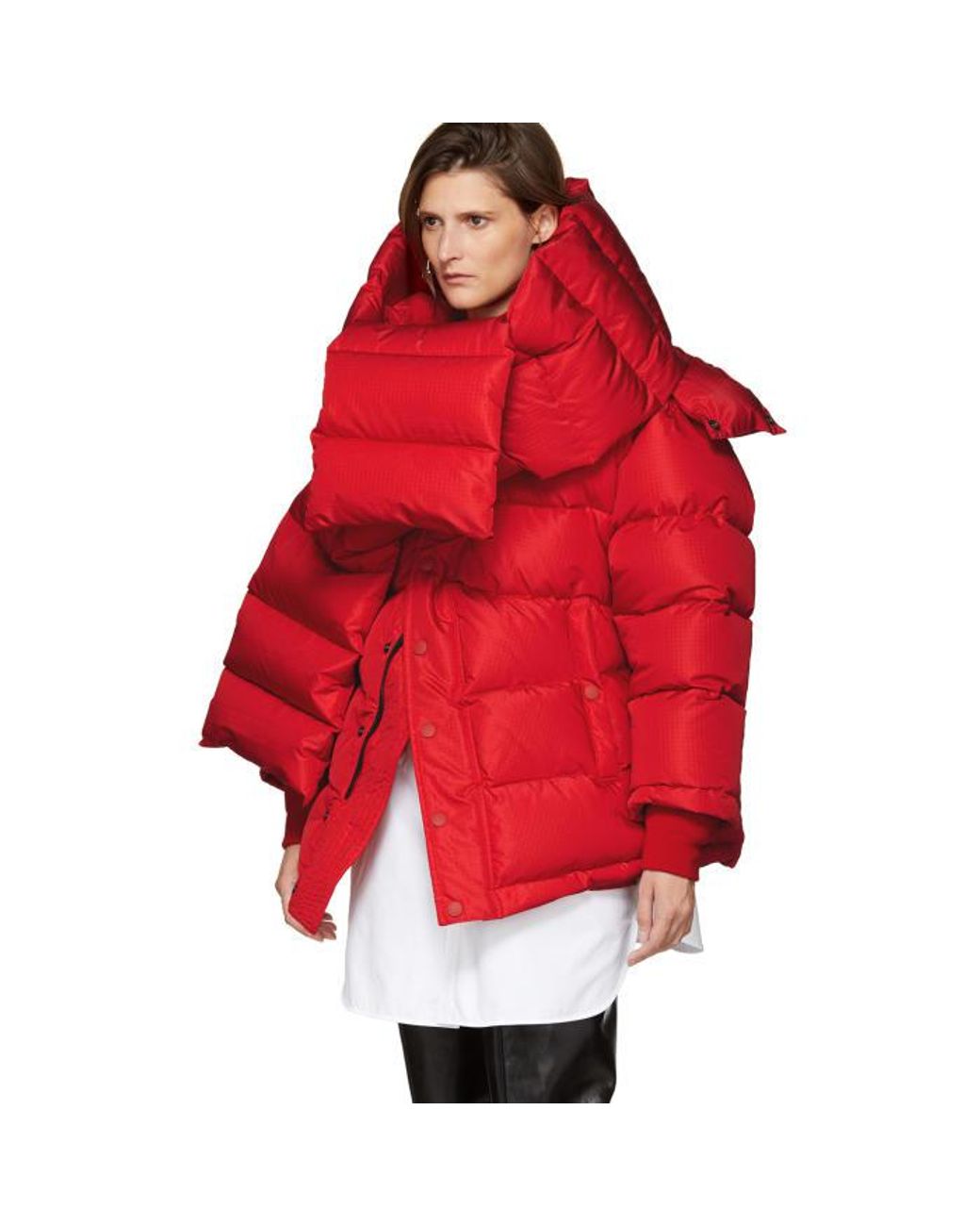 Balenciaga swing hotsell puffer jacket