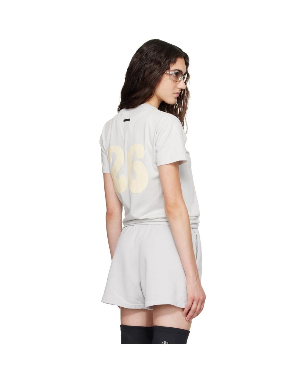 Fear Of God White Classic Fit T-Shirt