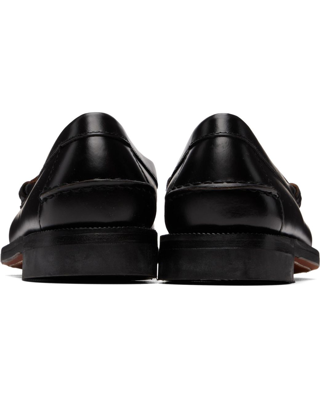 Sebago Black Classic Dan Loafers for men