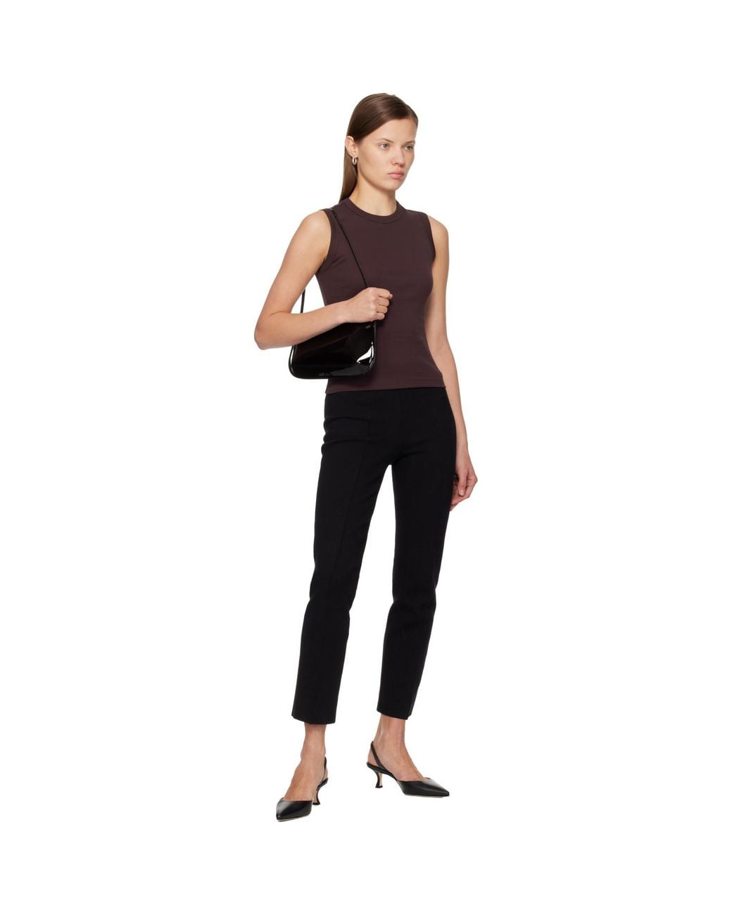 Flore Flore Black Esmé Tank Top