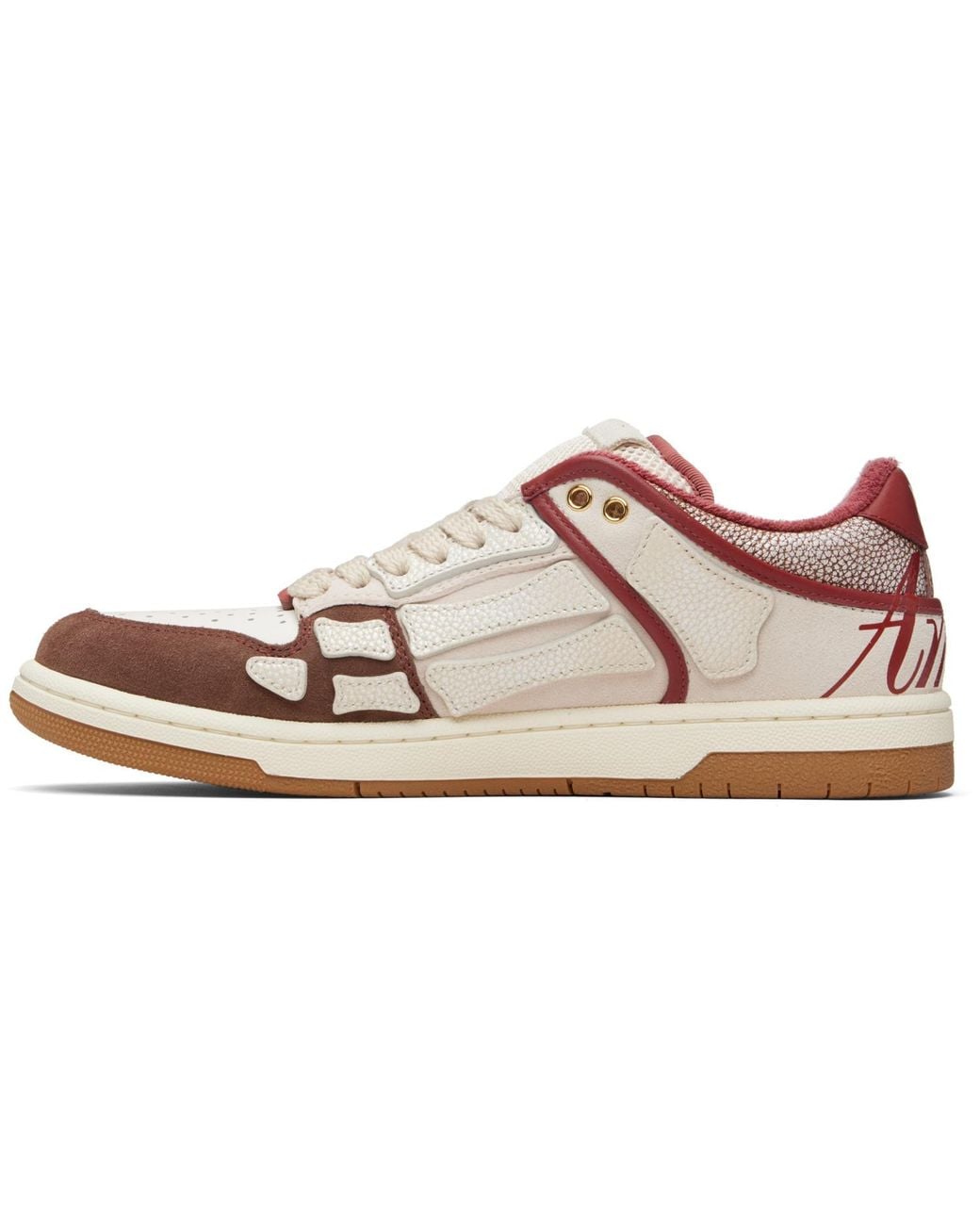 Amiri Black Xl Skel Top Low Sneakers for men