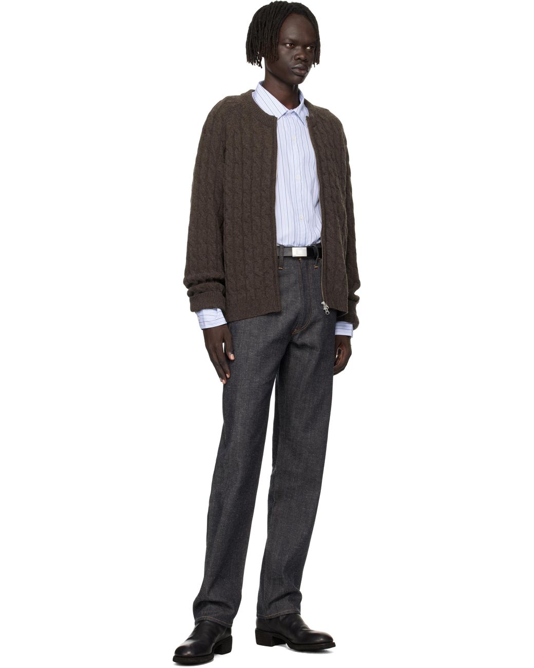 TAIGA TAKAHASHI Lot.003 Hickok Belt in Black for Men | Lyst