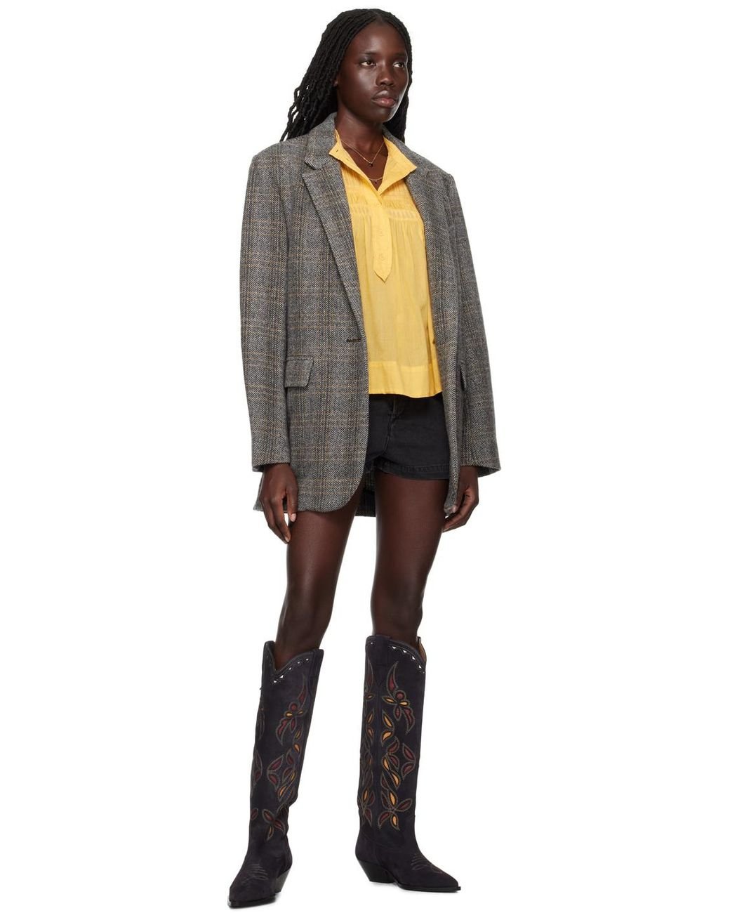 Isabel Marant Black Denvee Boots Lyst Canada