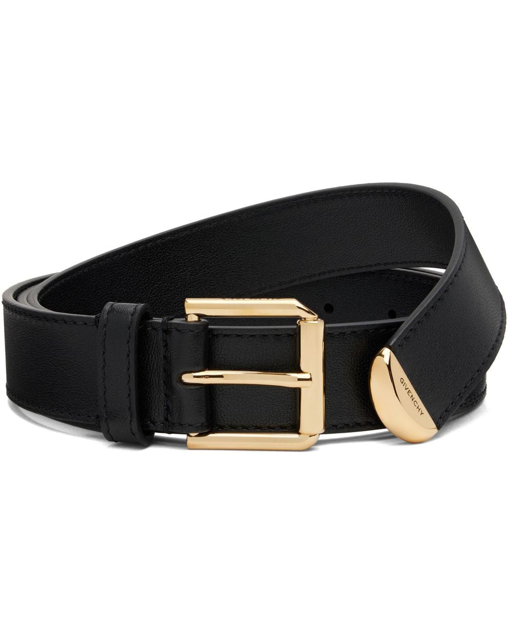 Givenchy Black Voyou Belt