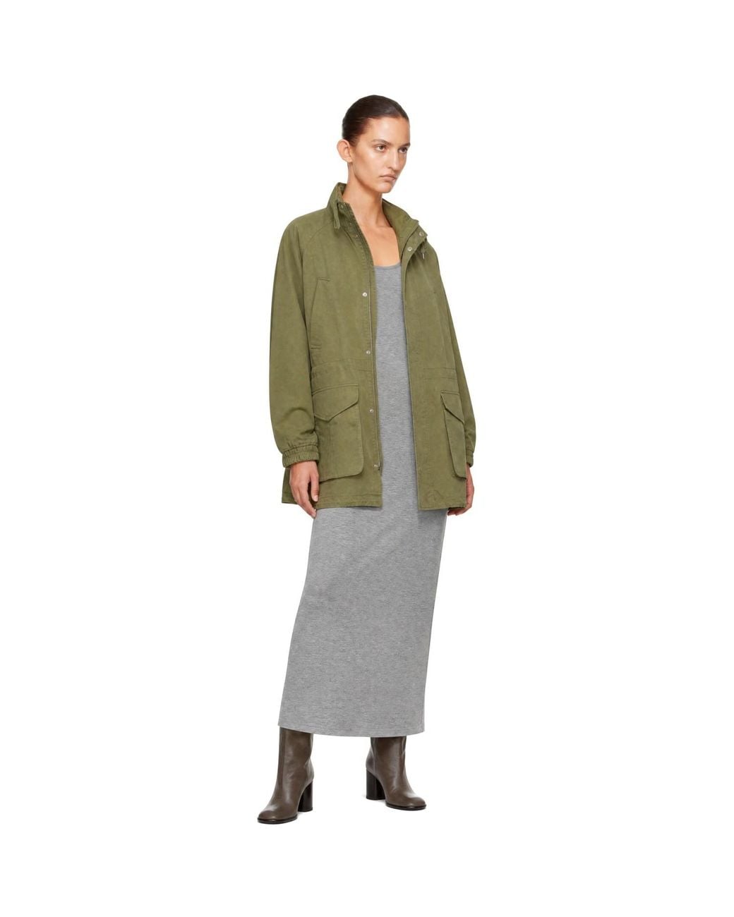 DUNST Green Modern Field Jacket