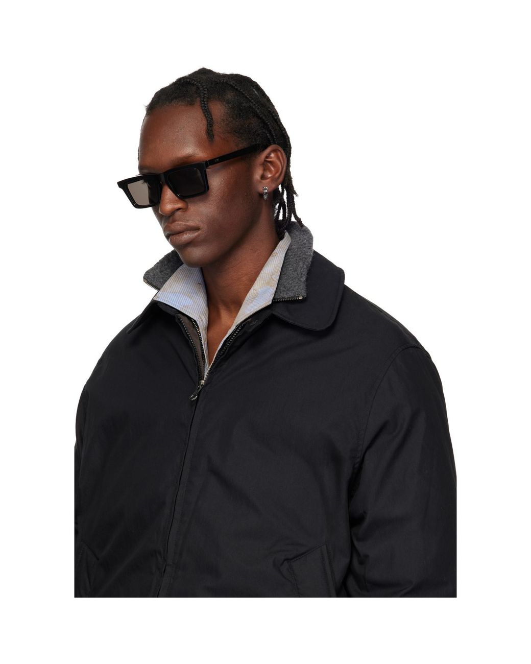 Retrosuperfuture Black 1968 Sunglasses for men