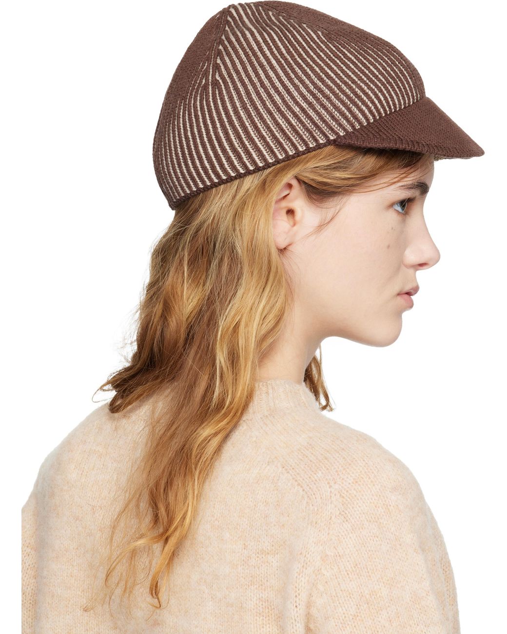 YMC Brown Knitted Cap