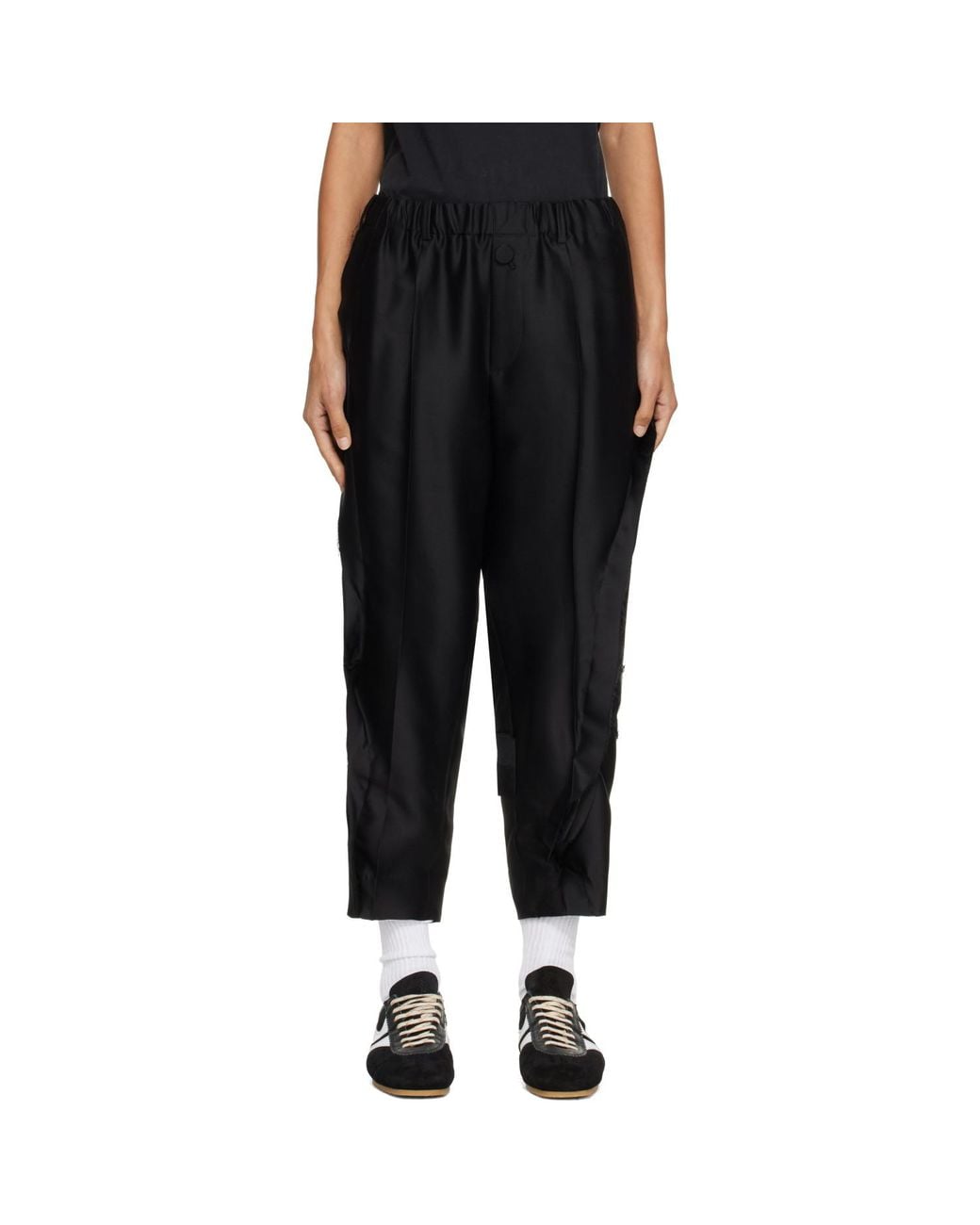 Undercover Black Uc2F1502- Trousers