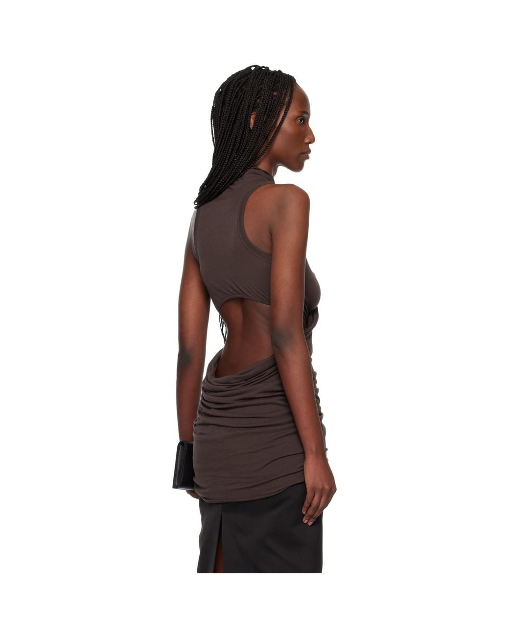 Rick Owens Black Temple Sunpeel Top