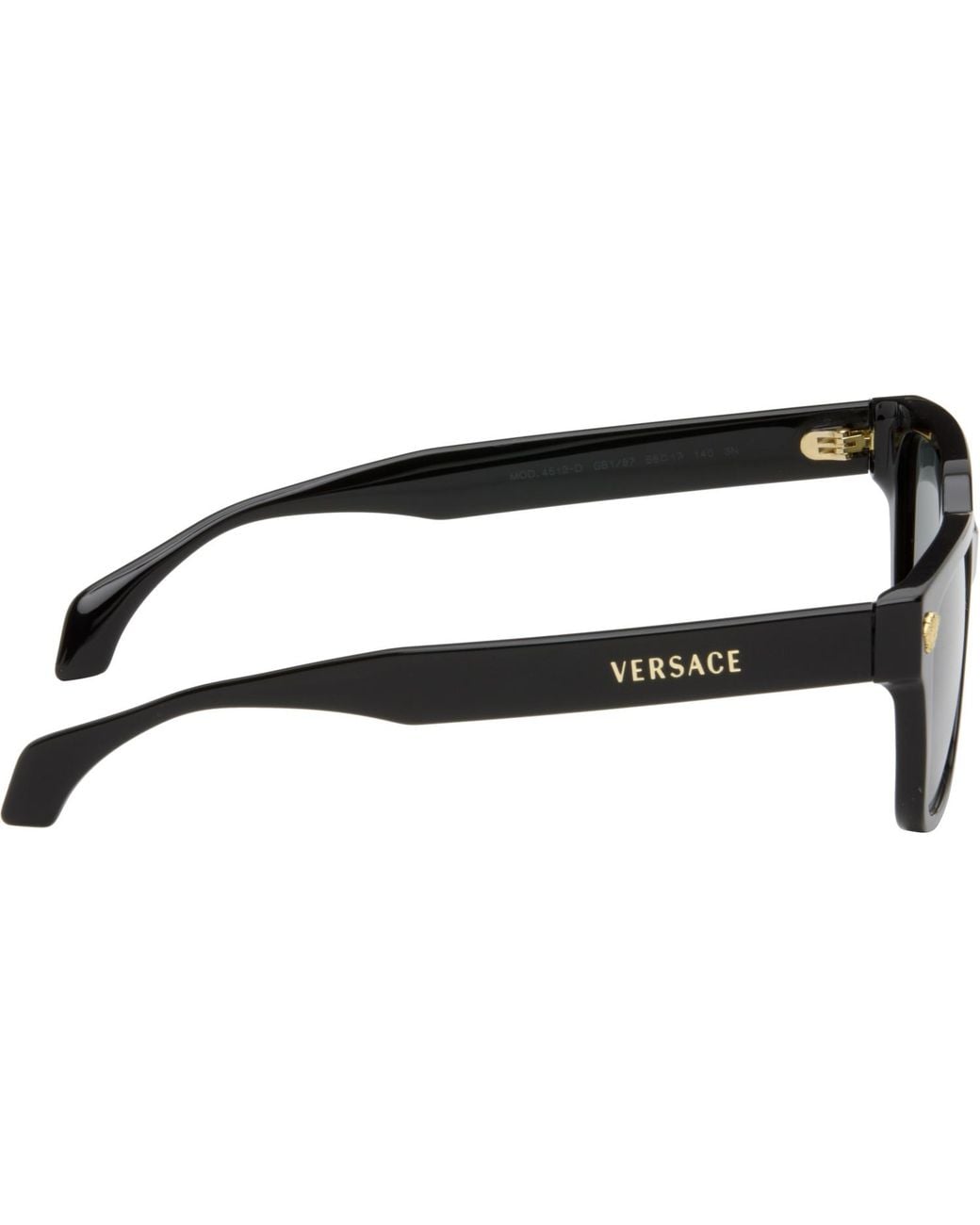 Versace Gray Medusa Sunglasses for men