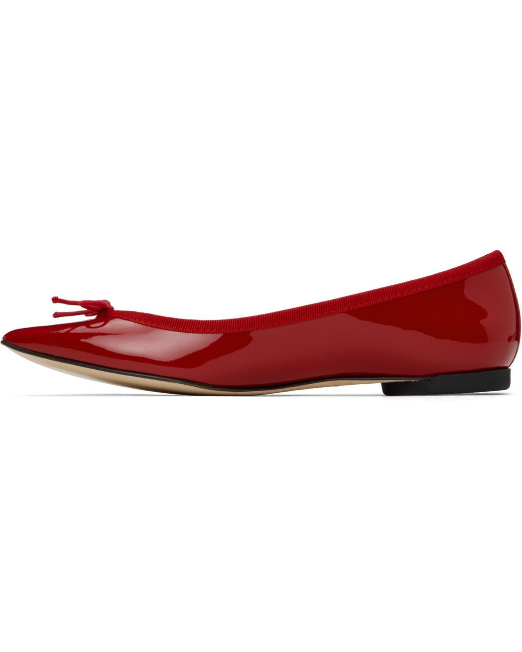 Repetto Black Brigitte Pointy Toe Ballerina Flats