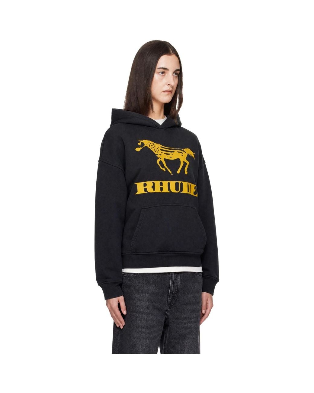 Rhude Black Dinero Hoodie