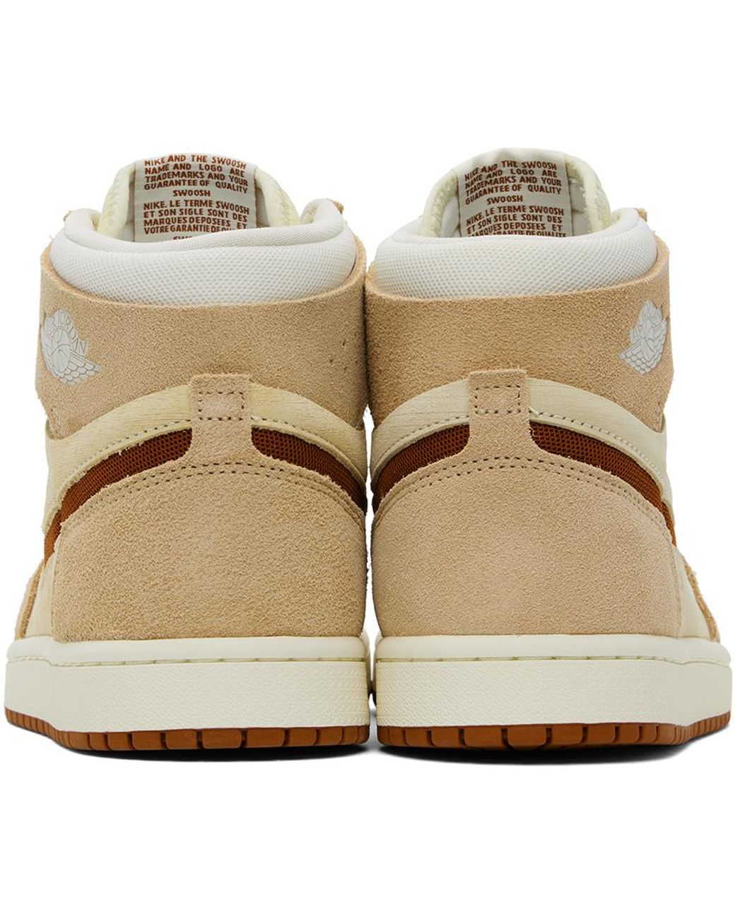 Nike Beige Brown Air Jordan 1 Zoom Cmft 2 Sneakers in Black for Men Lyst UK
