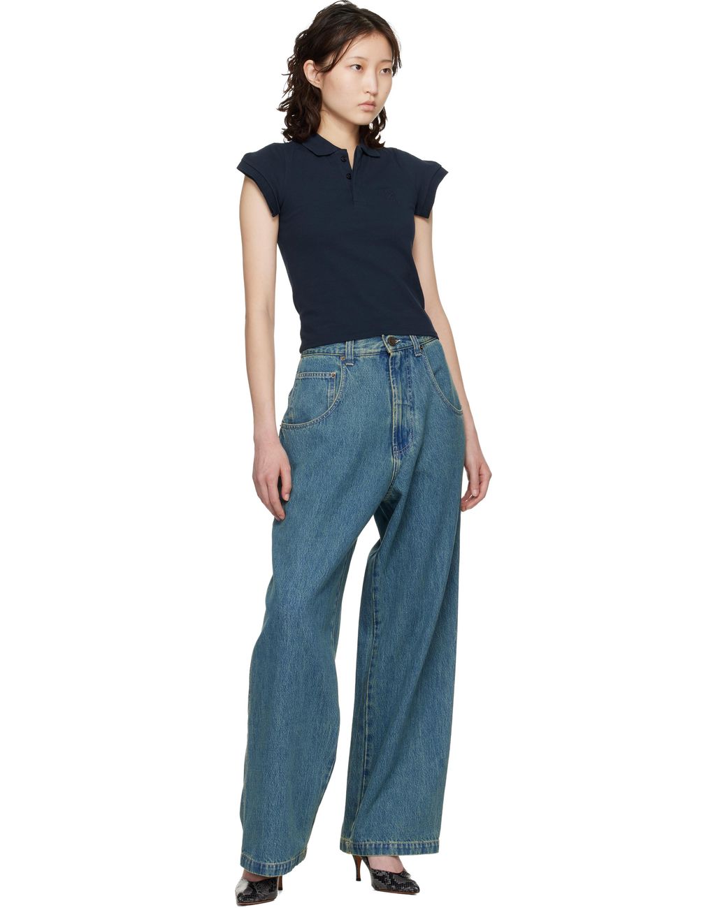 Vetements Blue Hip-Hop Jeans