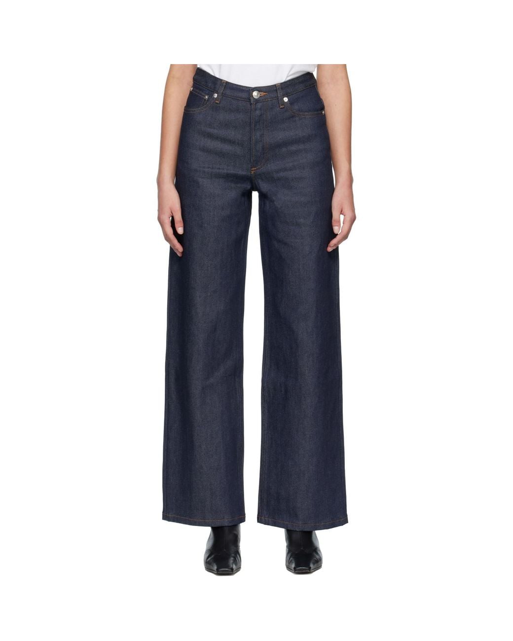 A.P.C. Blue Elisabeth Jeans