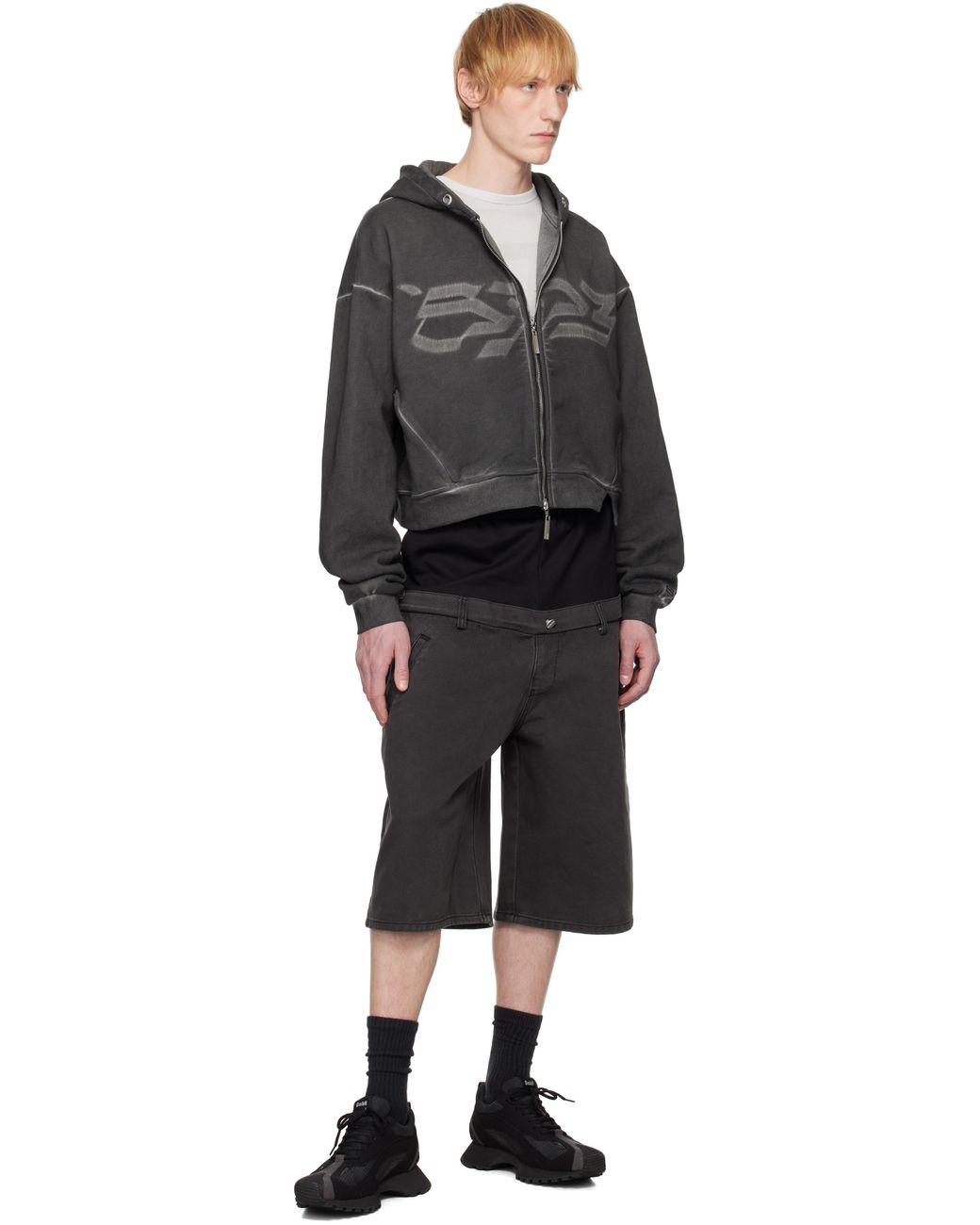 【関税込み】Spencer Badu ブラック Dyed ジップフーディ Spencer Badu FYD SPB Hoodie Black – ESSXNYC