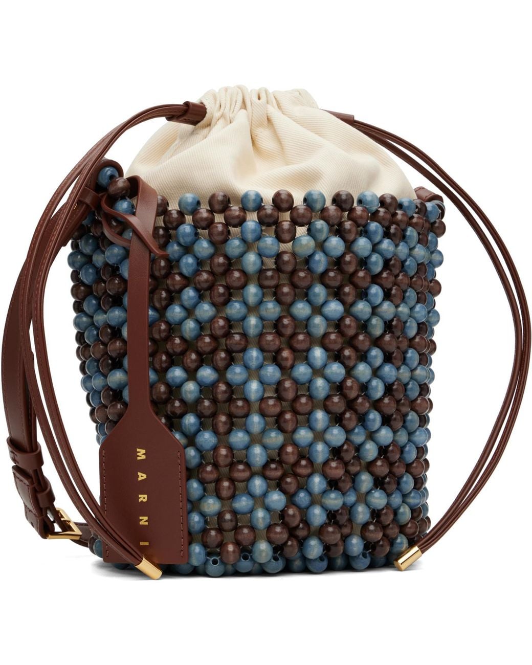 Marni Black Beads Bag