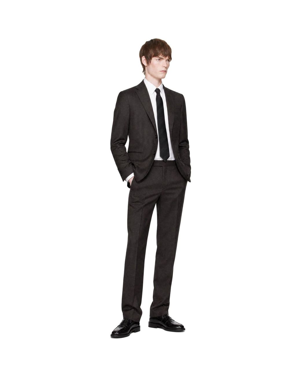 Boss Black Single-Breasted Suit for men