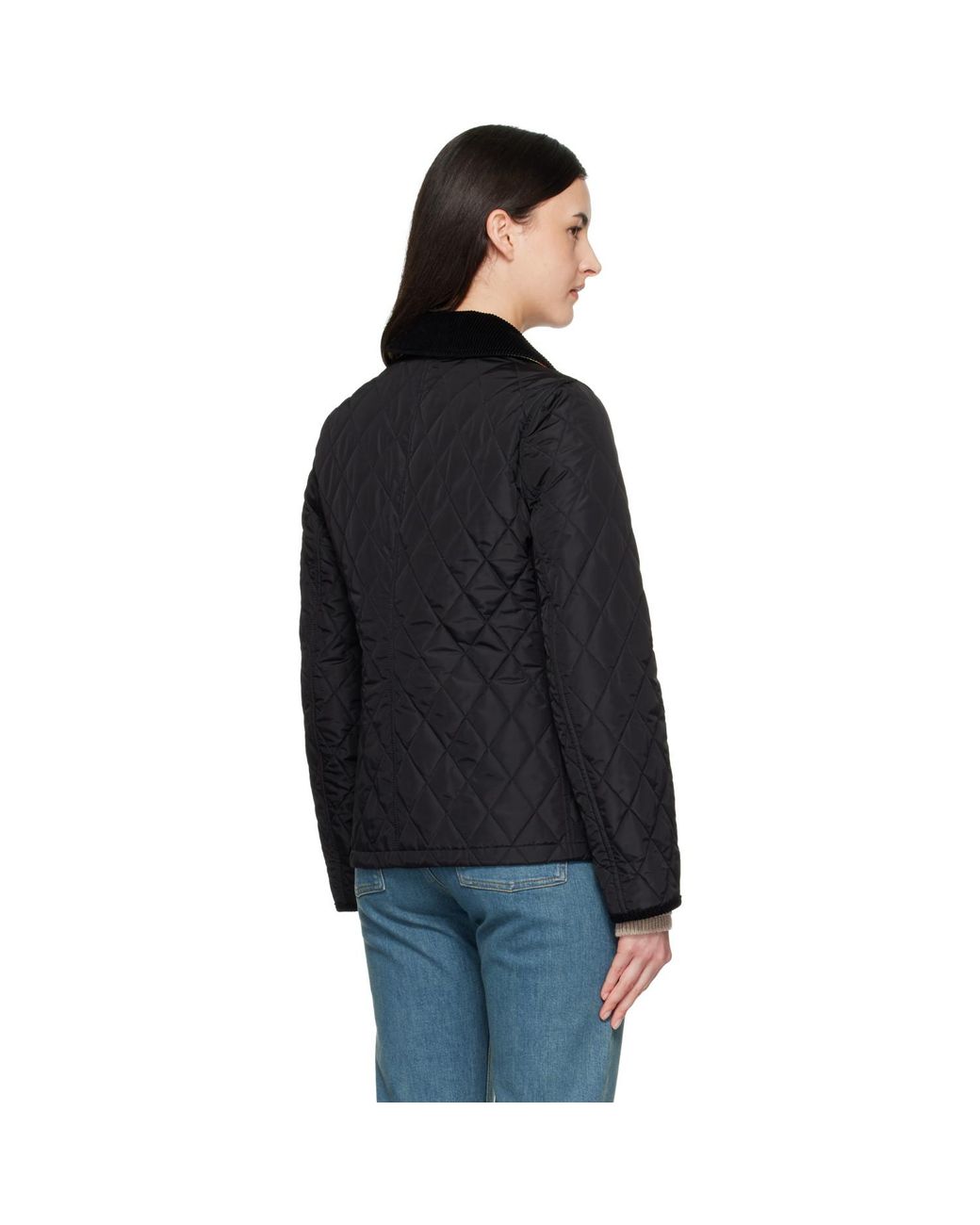 Burberry Black Quilted Nylon Jacket