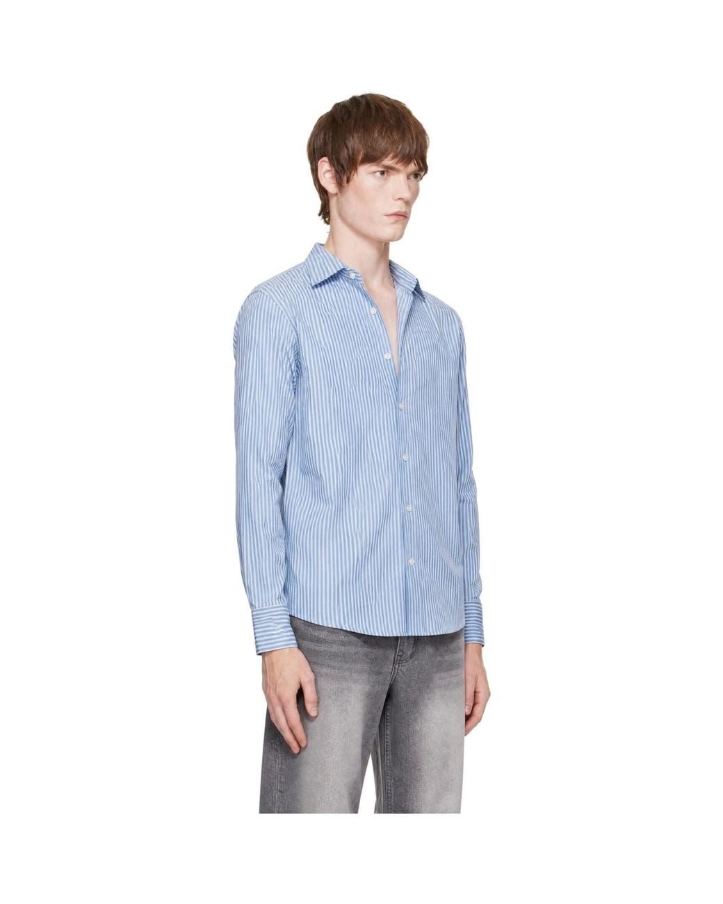 Carter Young Blue Business Shirt for men