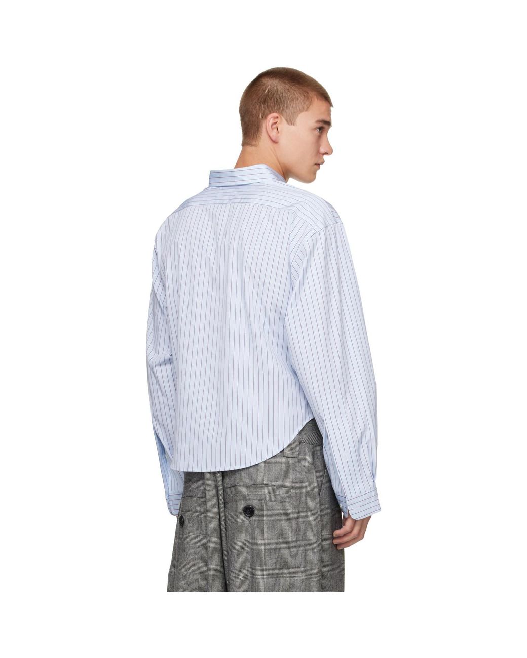 VAQUERA Blue Belted Shirt for men