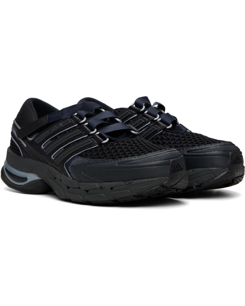 Adidas Originals Black Adistar Control 5 Mary Jane Sneakers