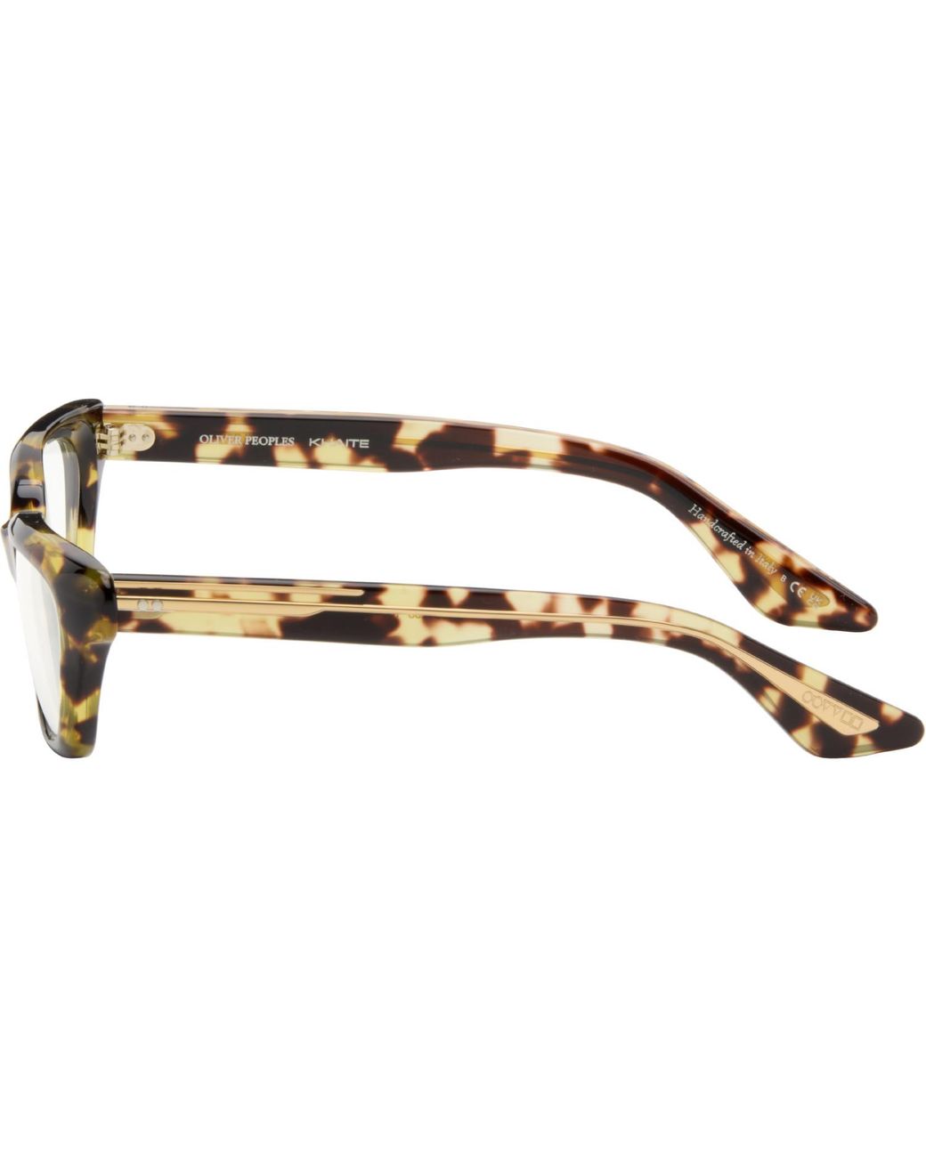 Khaite Brown Oliver Peoples Edition 1983C Light Glasses