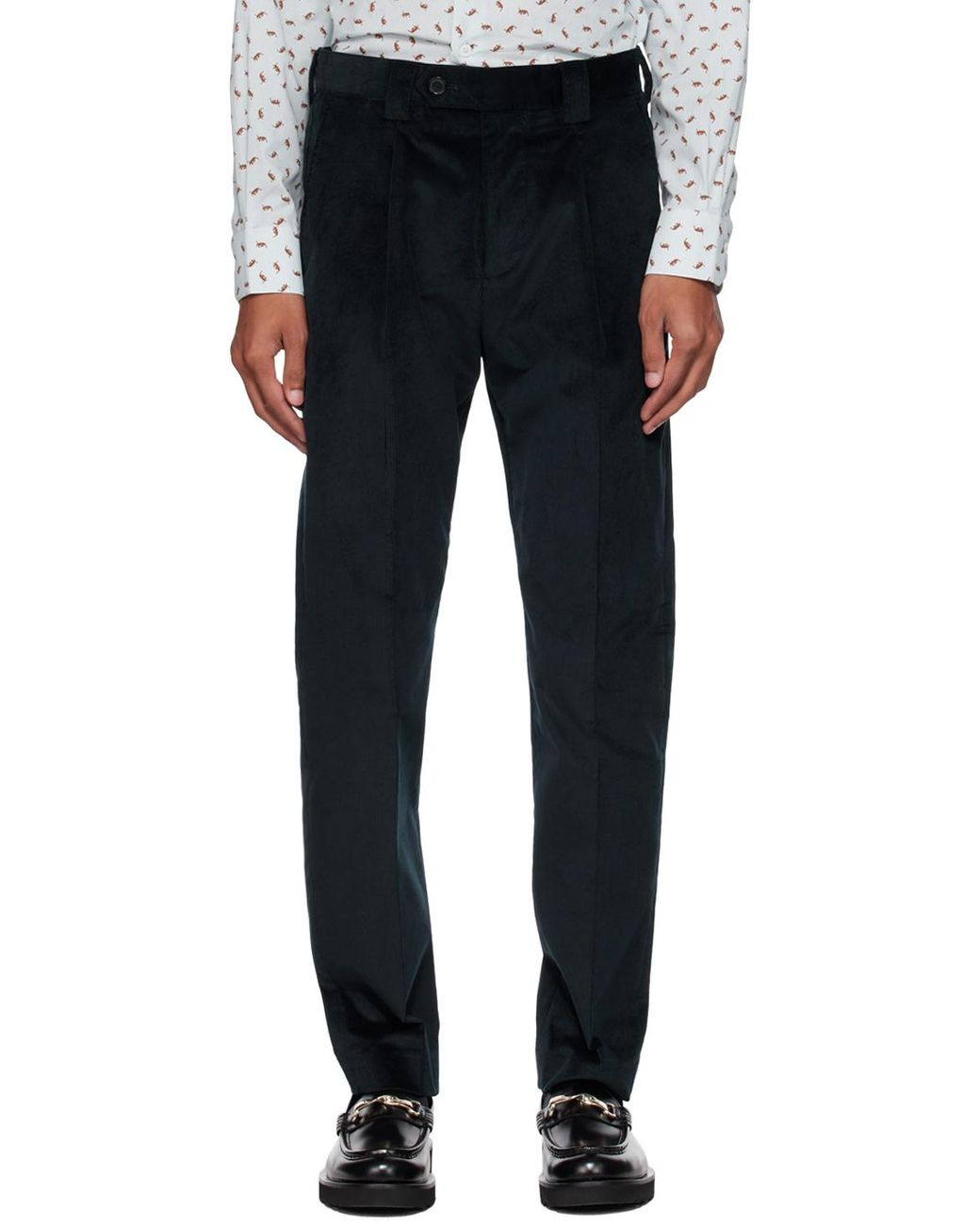 paul smith pleated trousers