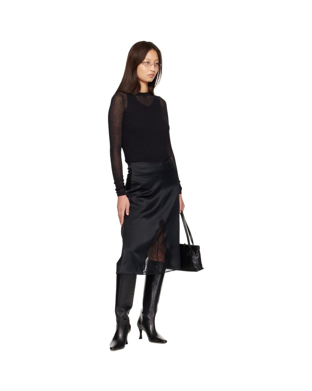 Anine Bing Black Tiana Sweater