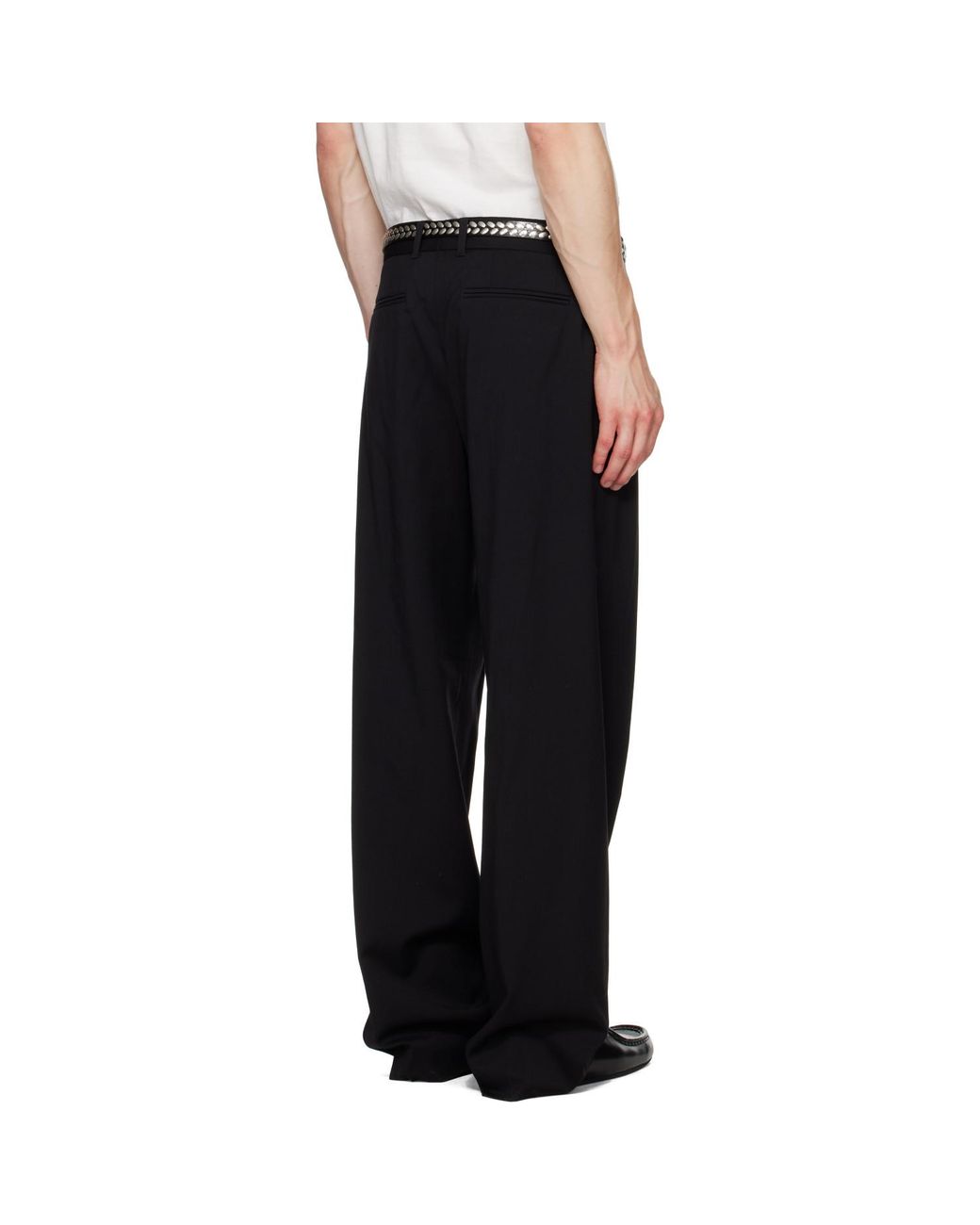 Our Legacy Black Slack Trousers for men