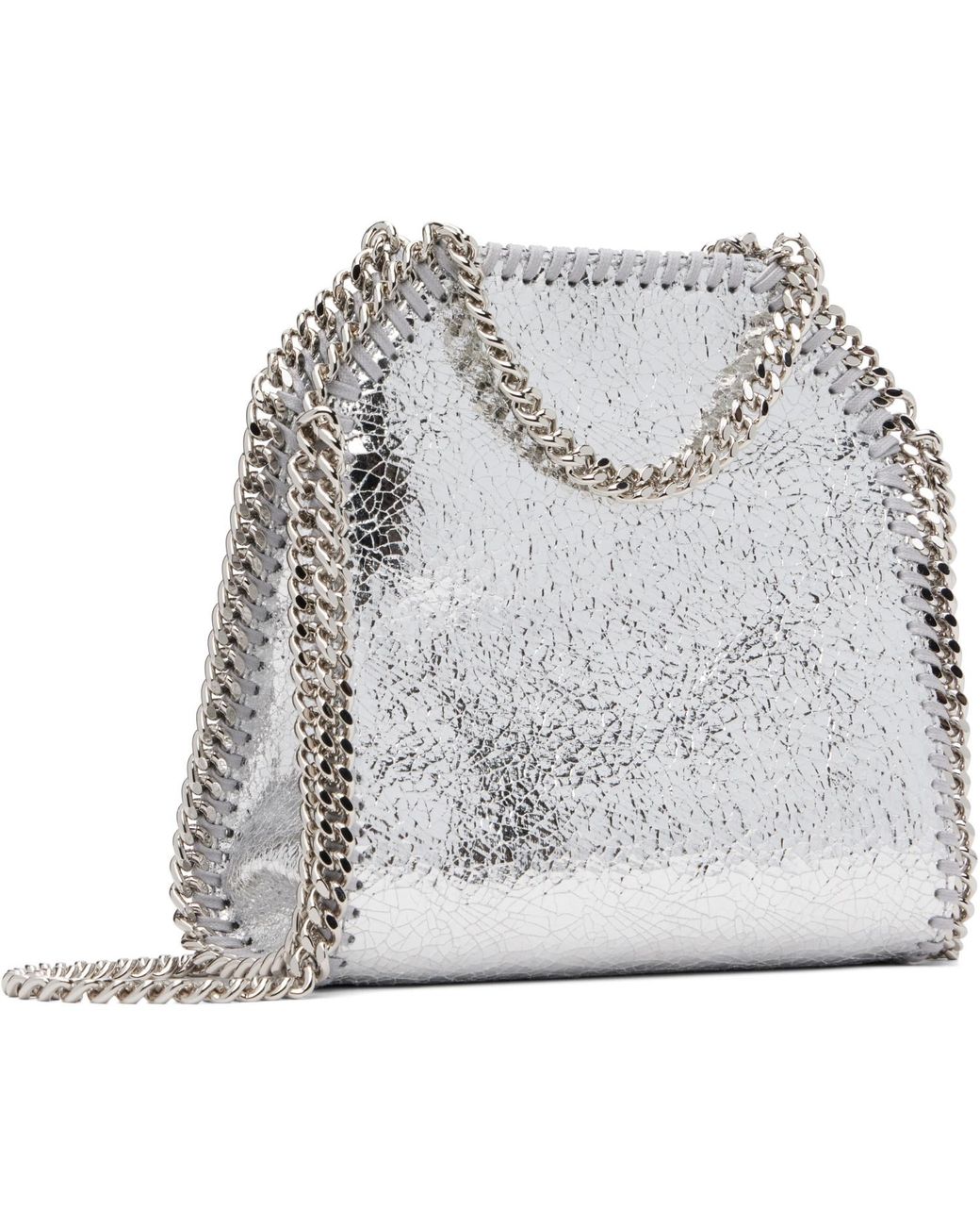 Stella McCartney Metallic Falabella Tiny Bag