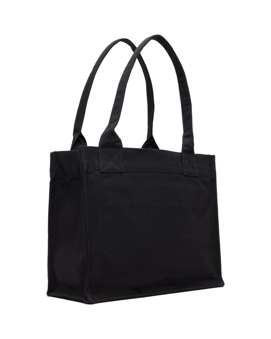 Ganni Black Pony Printed Large Tote