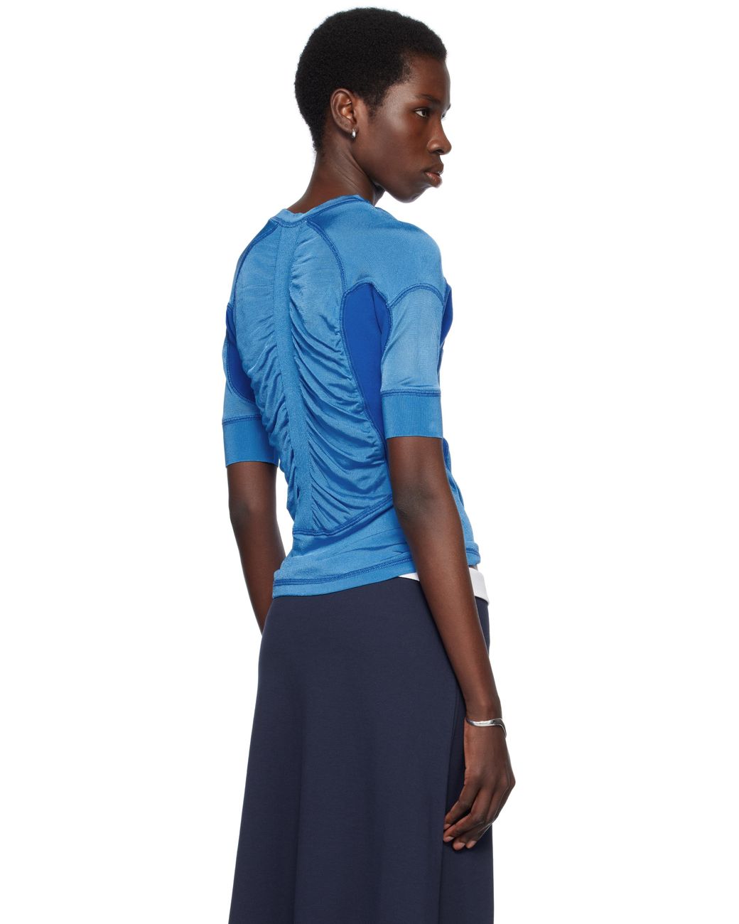 JULIE KEGELS Wetsuit Top in Blue | Lyst